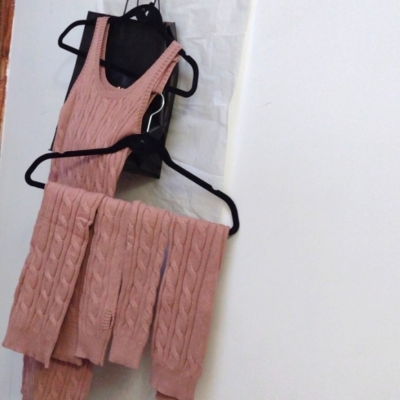 Body Con 36 Points LA's Trendy Young Fashionista Ashes of Roses Dress Set NWT - Picture 6 of 12